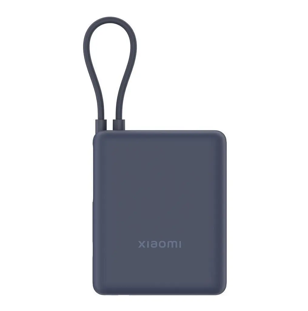 Зовнішній акумулятор Xiaomi 33W Power Bank 10000 (Integrated Cable) Ice Синій GL