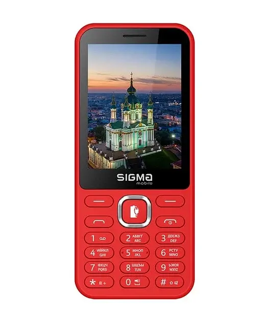 Мобільний телефон Sigma mobile X-style 31 Power Type-C Червоний 4827798855058