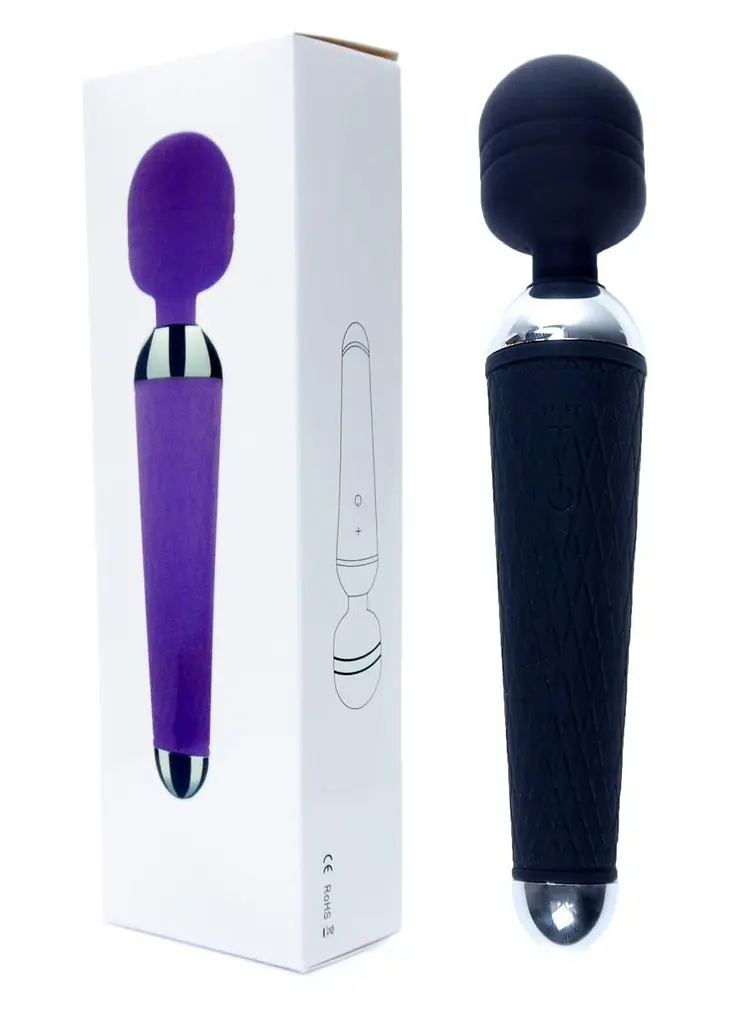 Массажер B - Series Magic Power Massager Wand 19.5 см (черный) - фото 6