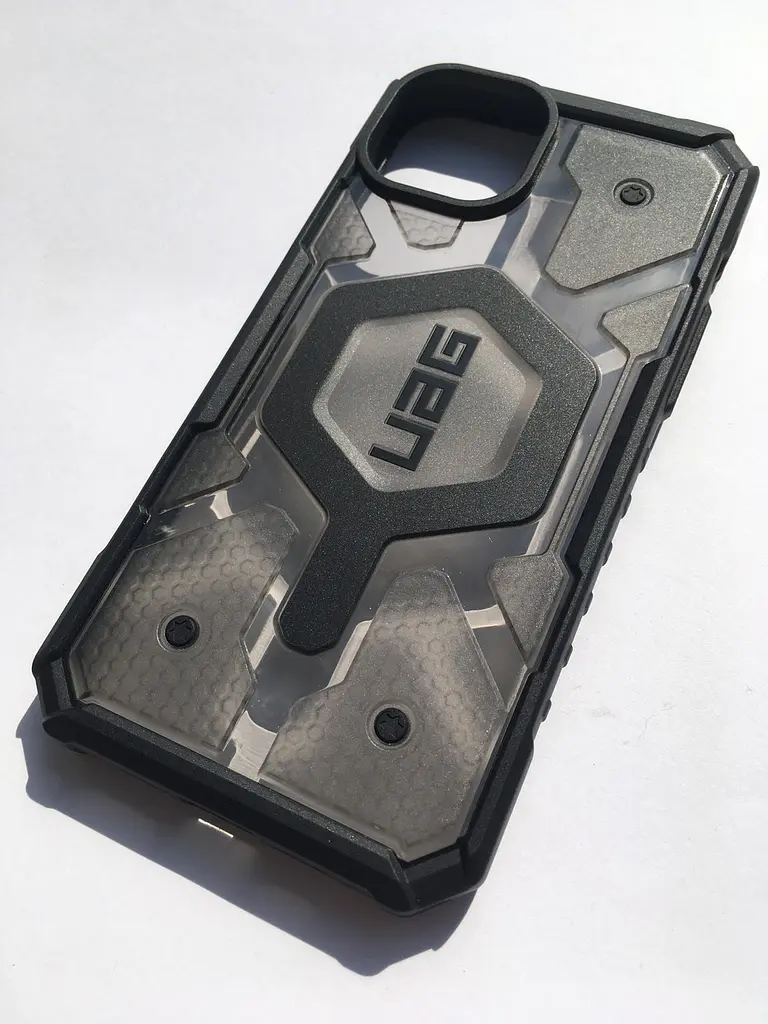 Чохол протиударний UAG Pathfinder MagSafe для iPhone 14 Plus/15 Plus Ash 114357113131 - фото 3