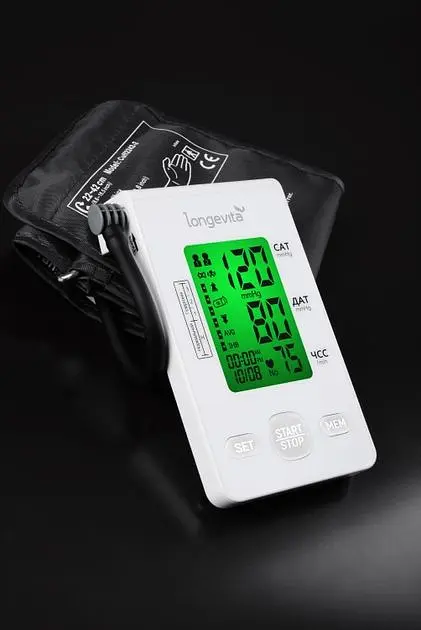 Автоматичний тонометр Longevita Comfort+ DBP-6179  - фото 4
