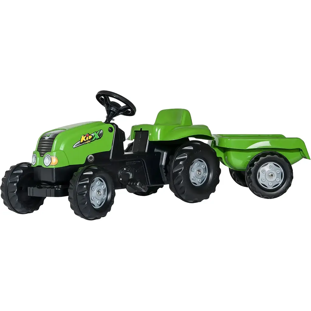 Педальний трактор Rolly Toys rollyKid-X зелений (12169) - фото 2