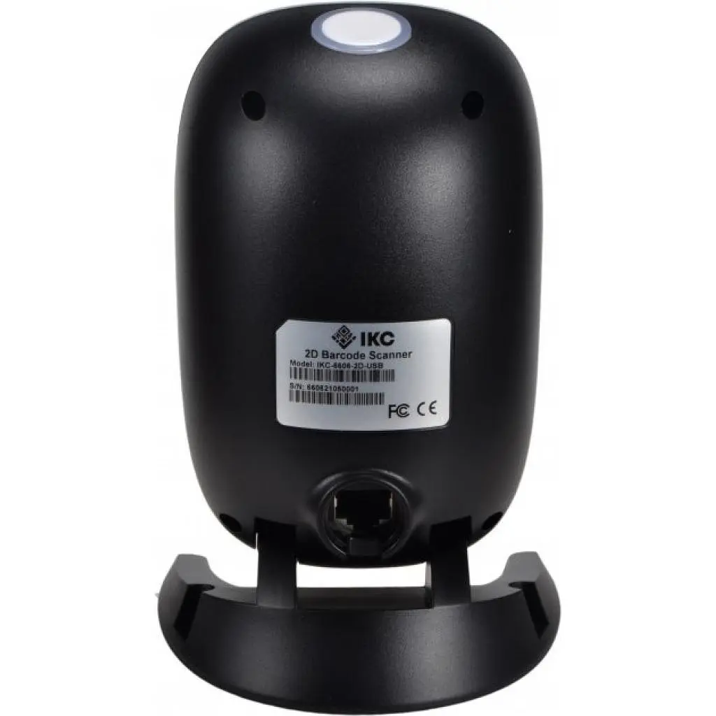 Сканер штрих-коду ІКС Сканер IKC-6606/2D Desk USB, black (ІКС-6606-2D-USB) - фото 4