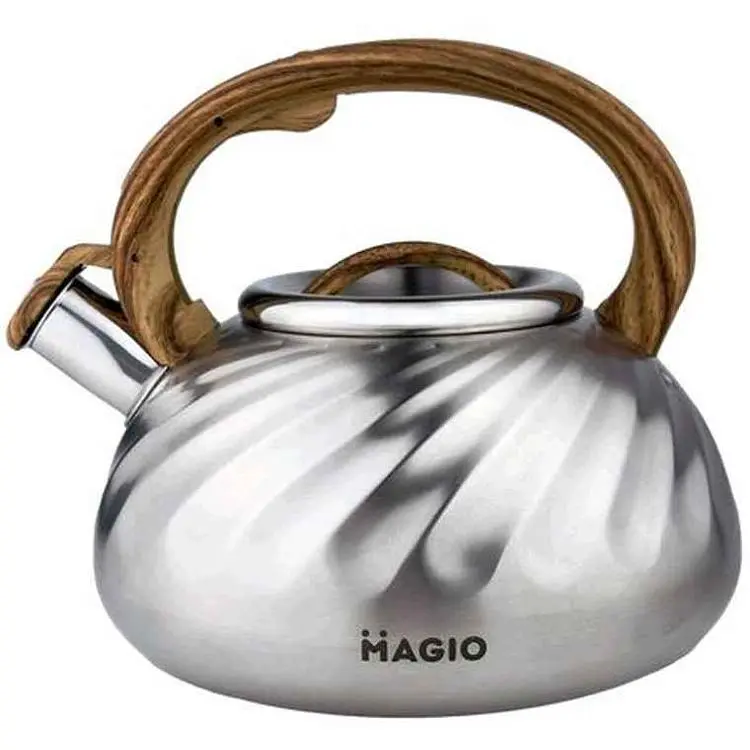 Чайник MAGIO зі свистком 3л MG-1194, індукція, потовщене дно