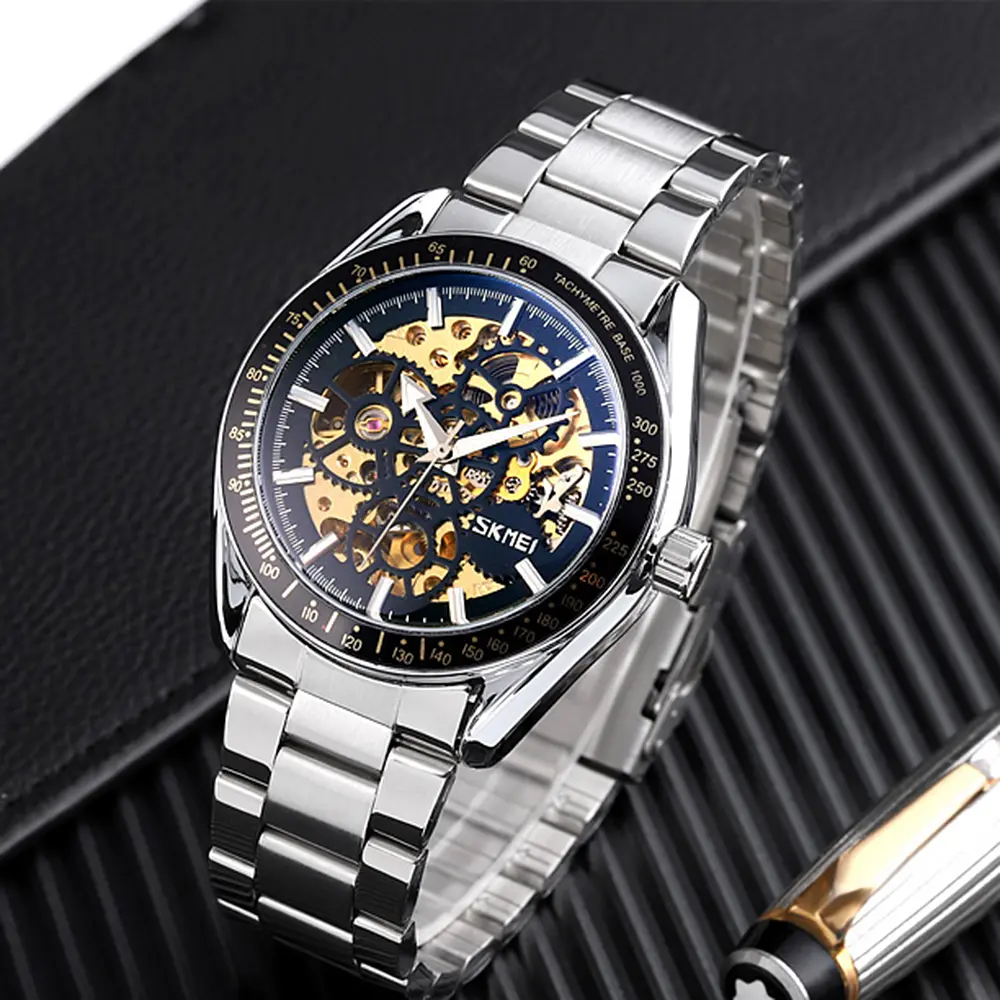 Чоловічий наручний годинник 9194SI Silver Skmei acs0029863 - фото 4