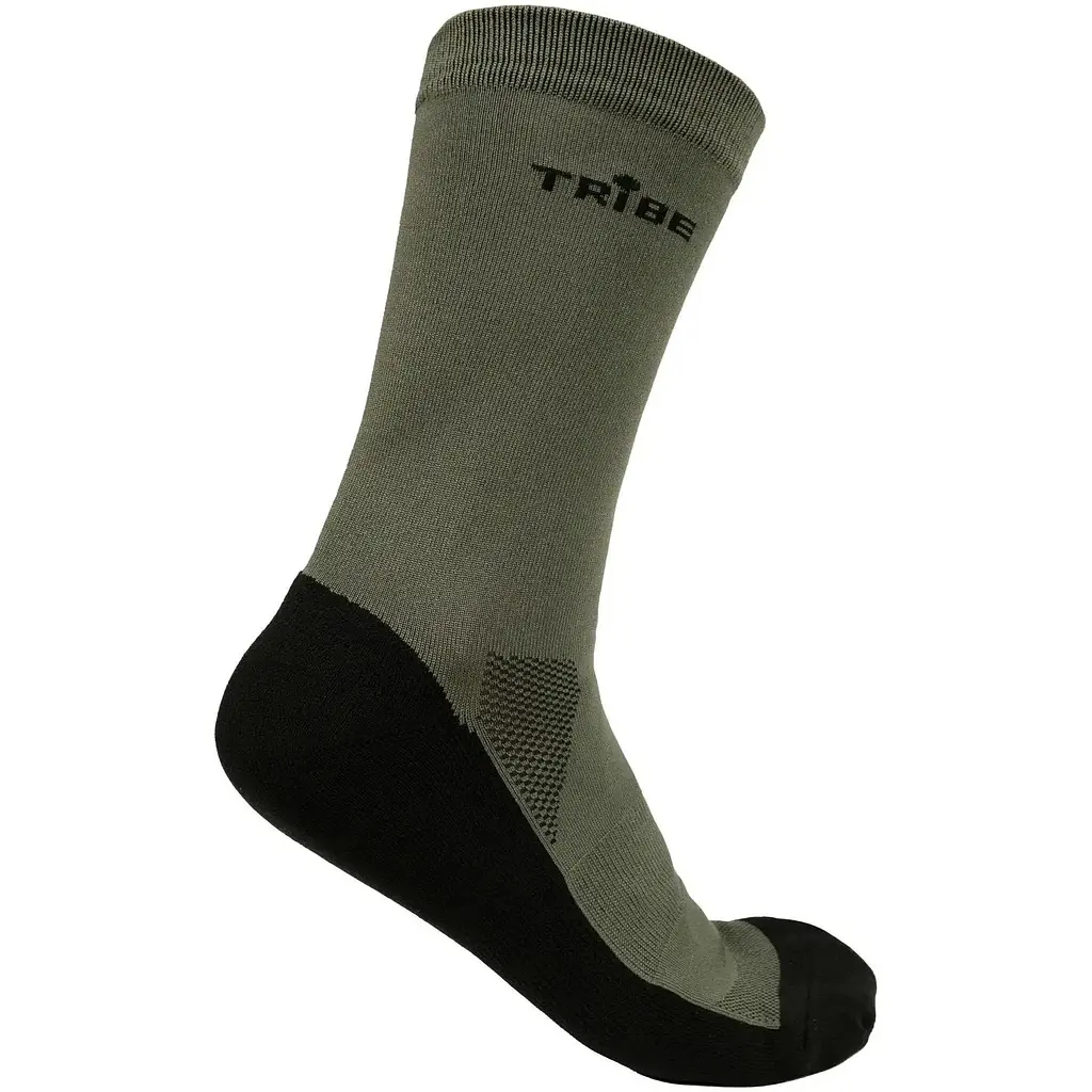 Носки Tribe Trekking 38-40 Black/Olive (1042-T-KB-0010-black-38-40) - фото 2