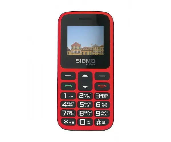 Телефон Sigma Mobile HIT 2020 червоний (4827798120958) - фото 2