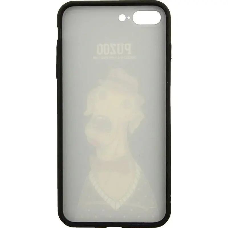Чохол-накладка PUZOO Artdog Phone iPhone 7 Plus/8 Plus Black Bean - фото 7