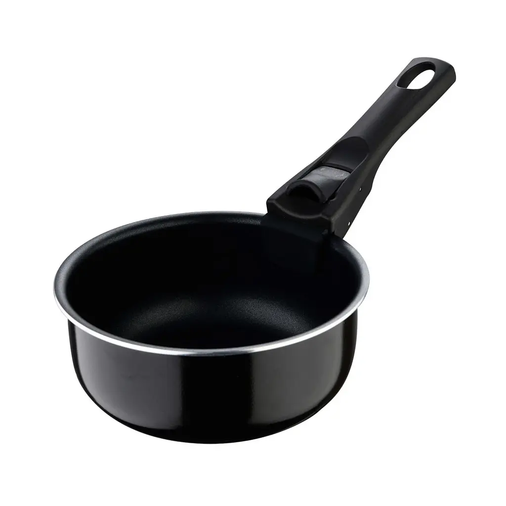 Набор ковшей с ручкой снимаемой Bergner Click & cook 4 предмета (BG-31608-BK) - фото 2