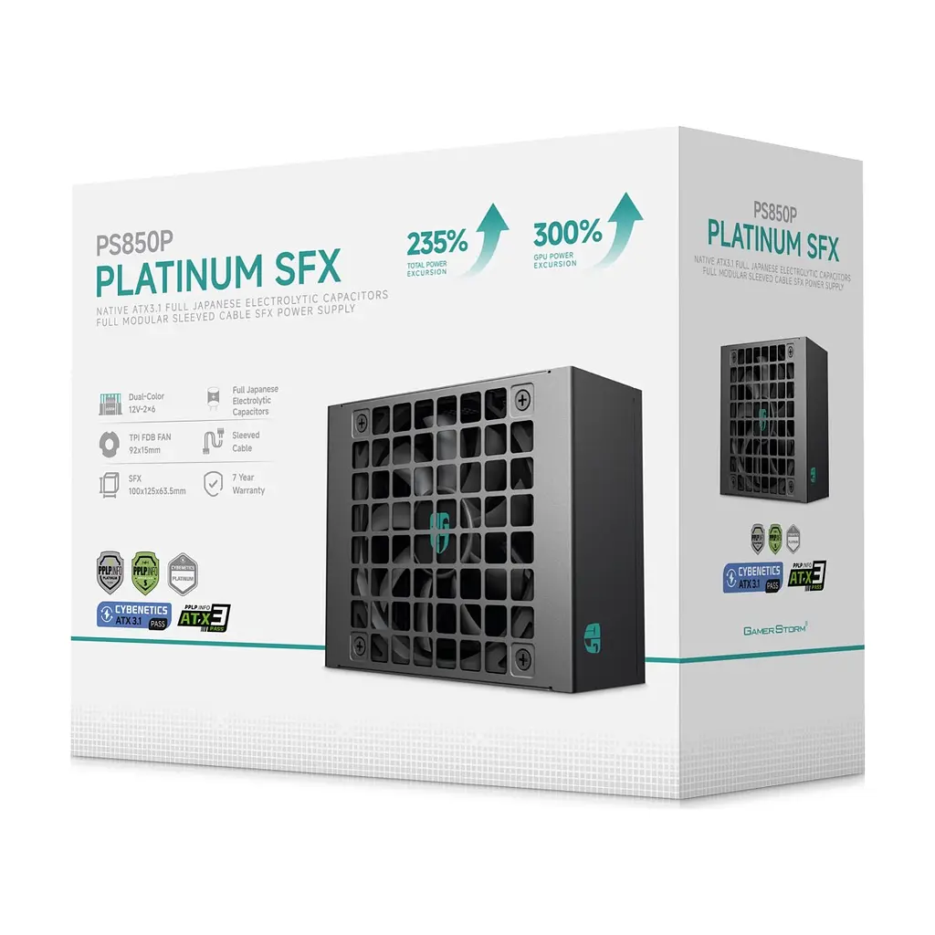 Блок живлення Deepcool 850W GamerStorm PS850P (R-PS850P-FE0B-JGEU) - фото 8