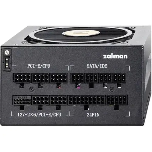 Блок живлення 1200 Вт, TeraMax II VIEW, Black, модульний Zalman teh0028895 - фото 5