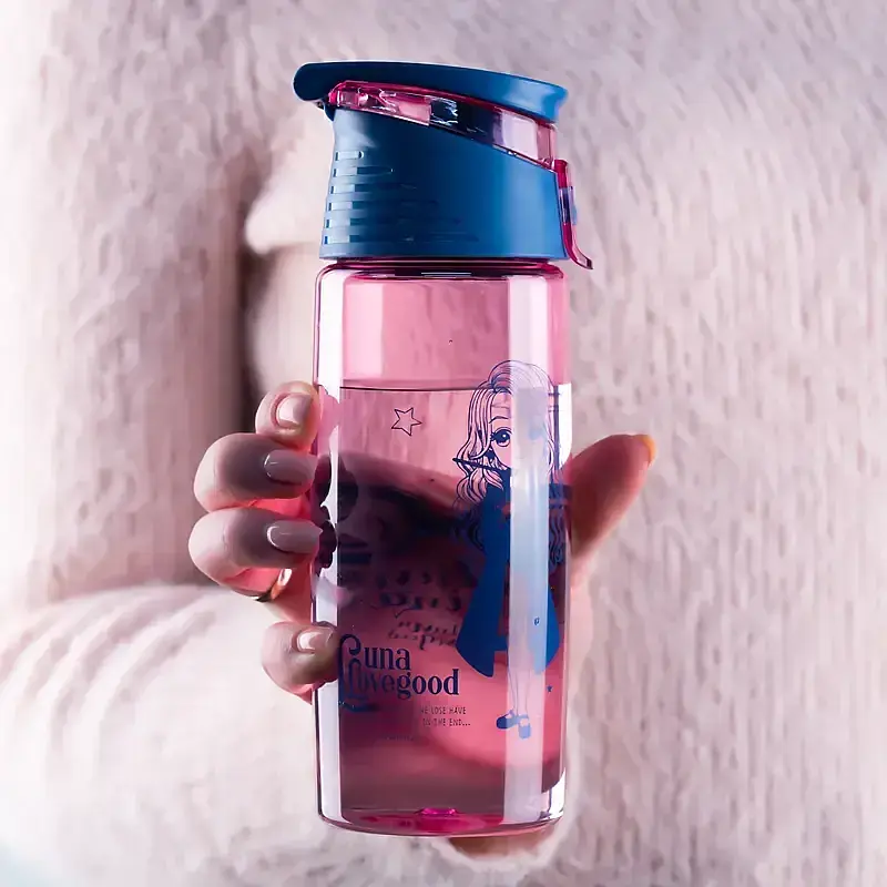 Бутылочка для воды Kite Harry Potter HP24-401, 550 мл розовая (HP24-401) - фото 6