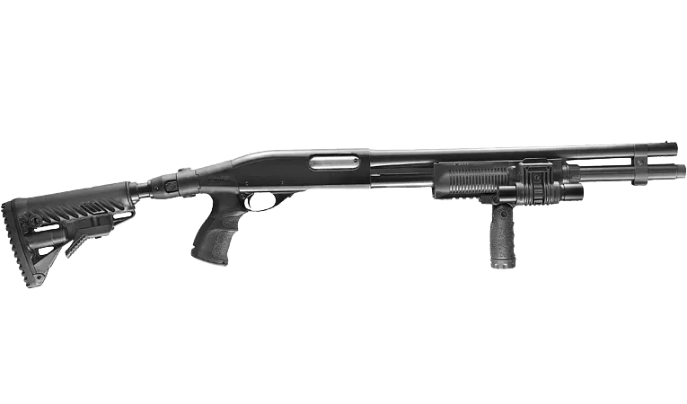 Приклад складной Fab Defense для Rem 870 с амортизатором регулируемый - фото 5