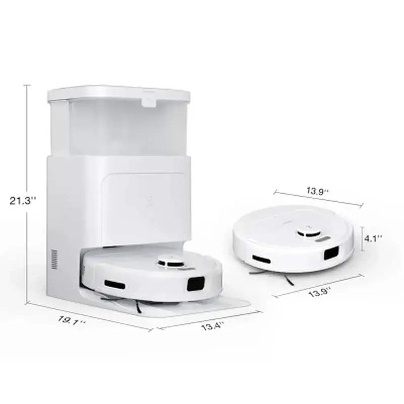 Пилосос Ecovacs DEEBOT N30 PRO OMNI (YDLX11-1 WHITE) - фото 6