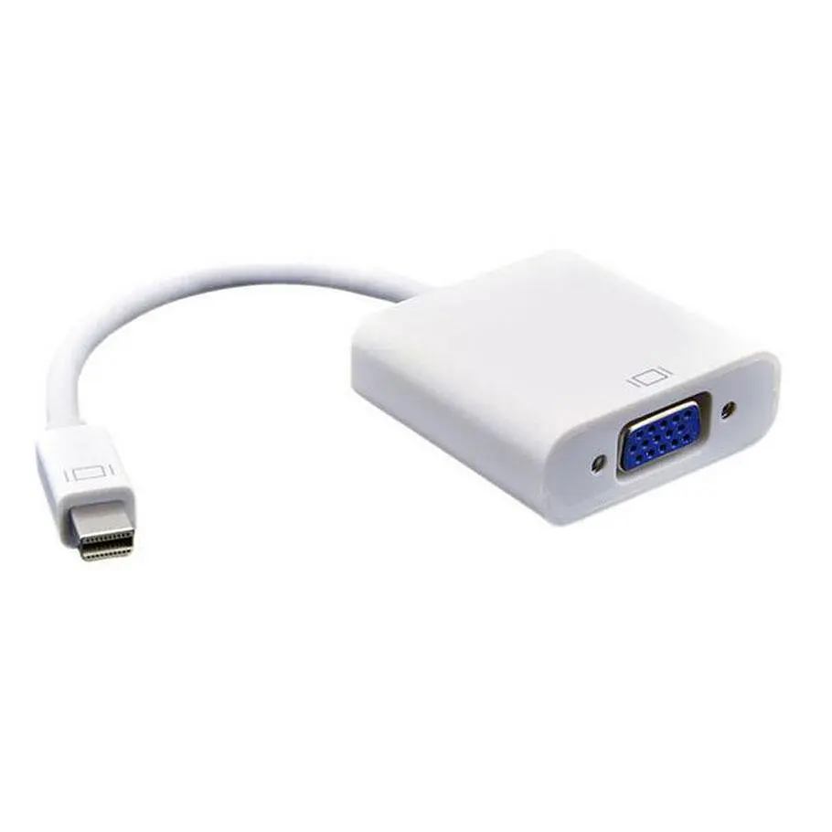 Конвертер mini Display Port тато на Vga мама 30 cm пакет - фото 2