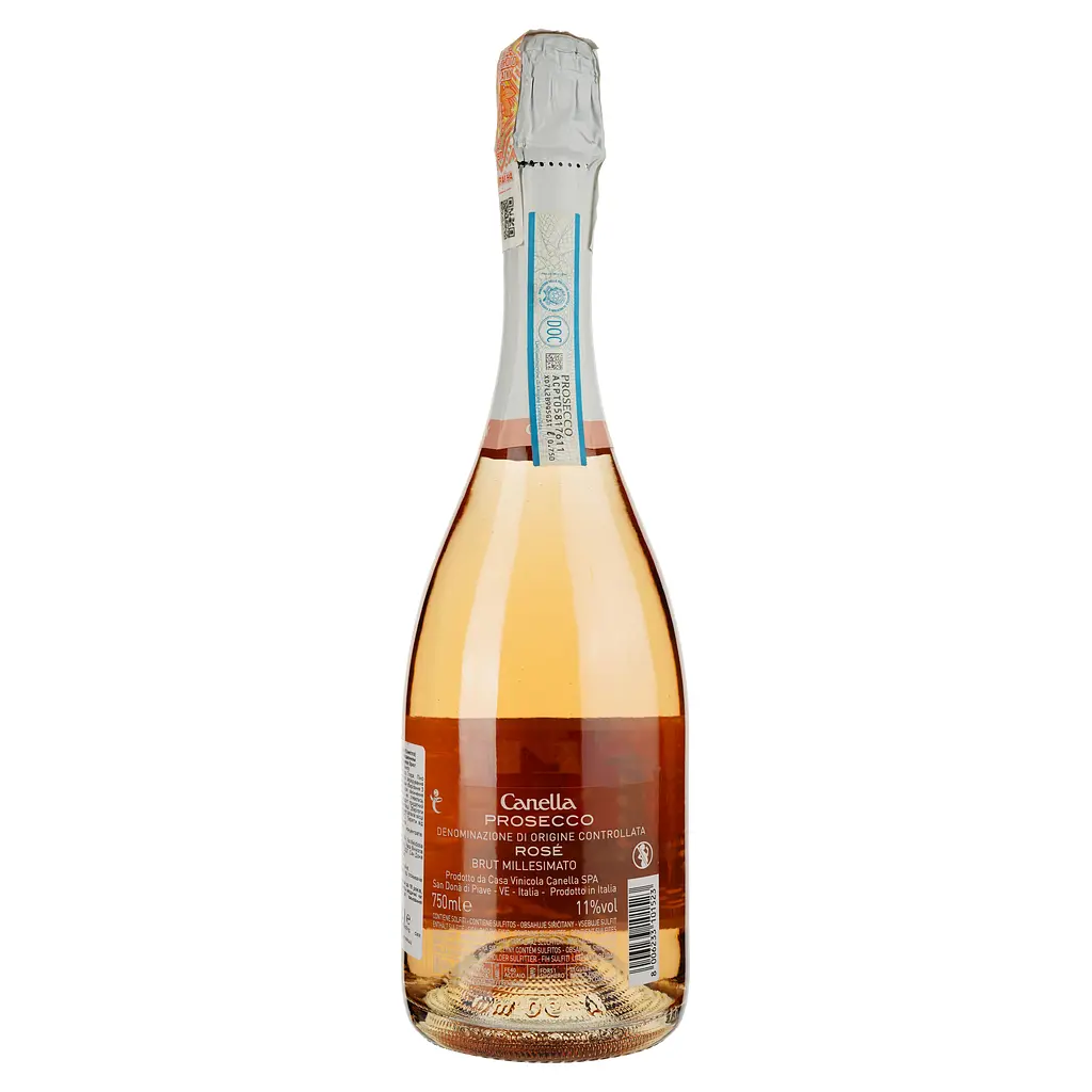 Вино ігристе Canella Prosecco Rose, 11%, 0,75 л - фото 2