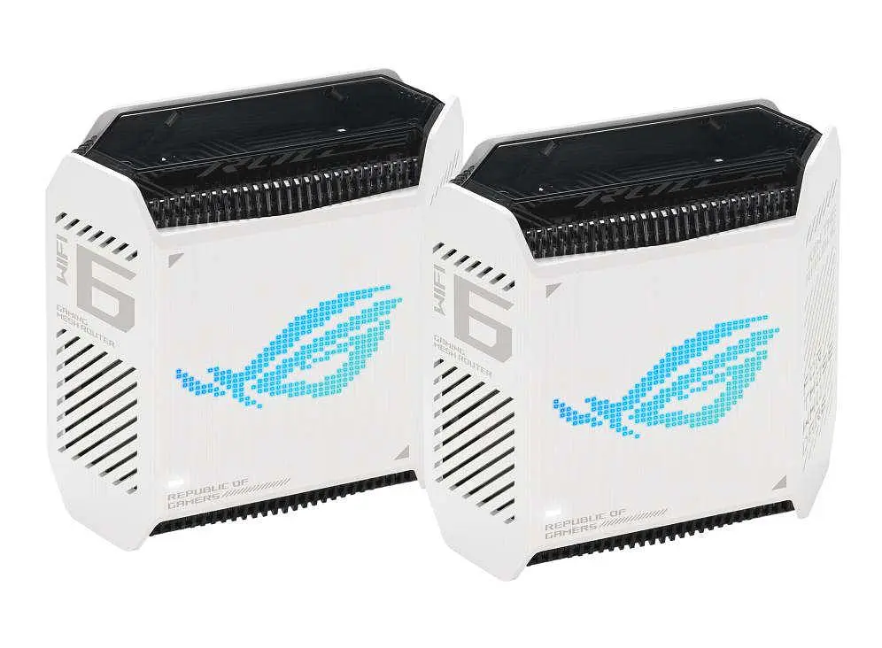 Mesh-система Asus ROG Rapture GT6 White 2-pack (90IG07F0-MU9A40) - фото 2