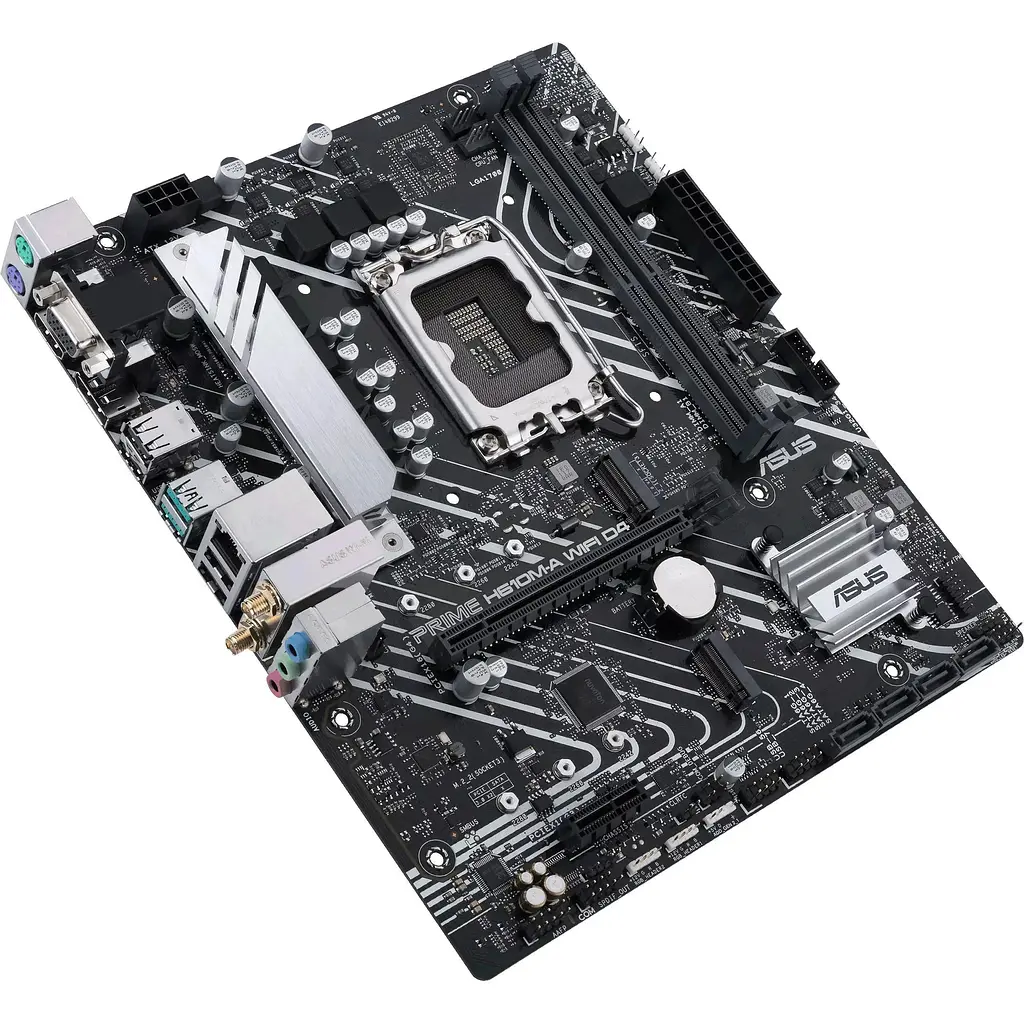 Материнська плата Asus Prime H610M-A WIFI D4 s1700 H610 2xDDR4 M.2 HDMI D-Sub DP Wi-Fi BT mATX - фото 3