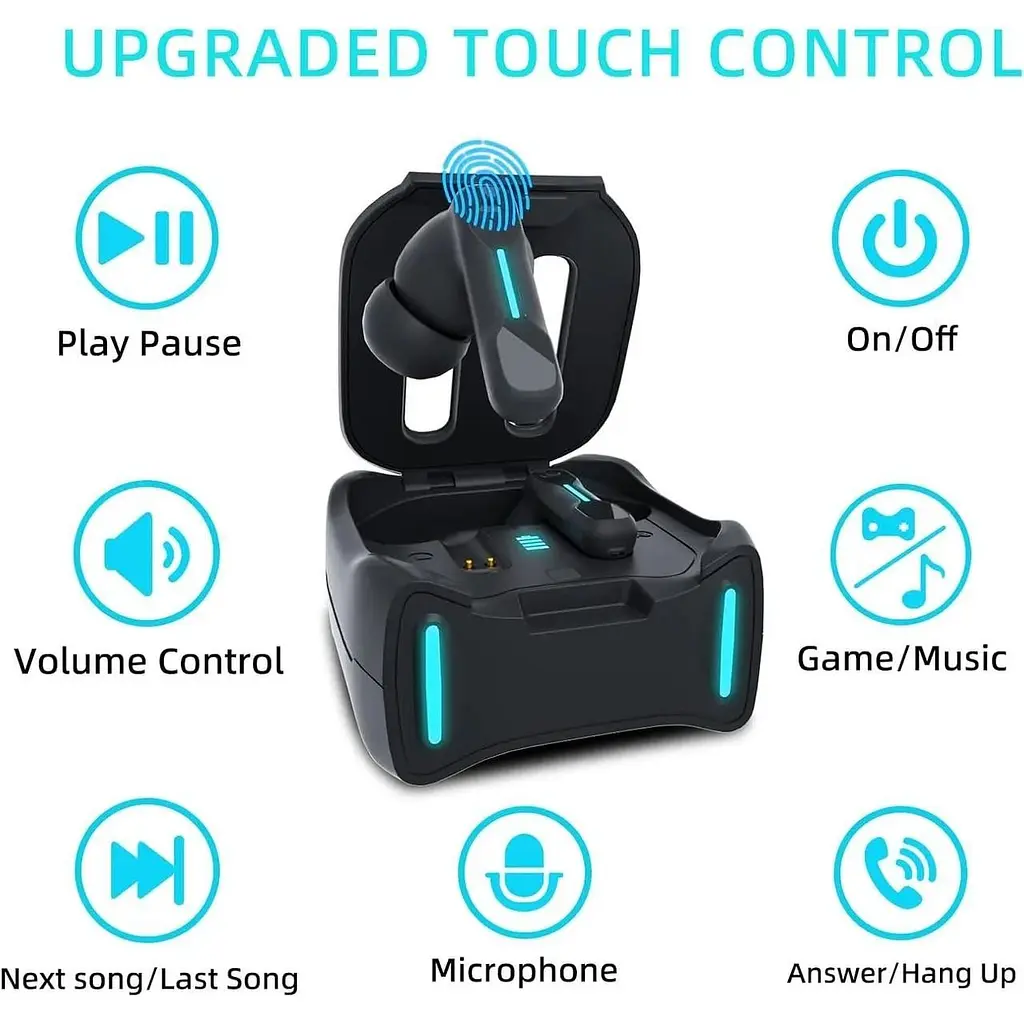Бездротові ігрові навушники Middle Rabbit SW4 Bluetooth 2.4G для PS4 PS5 PC Switch - фото 2