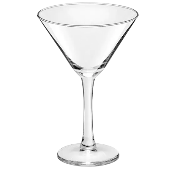 Набір: вермут Martini Extra Dry 18% 0,.5 л + оливки Nefeli Halkidiki зелені фаршировані блакитним сиром у розсолі 300 г + набір келихів S&T для мартіні 260 мл 4 шт. - фото 4