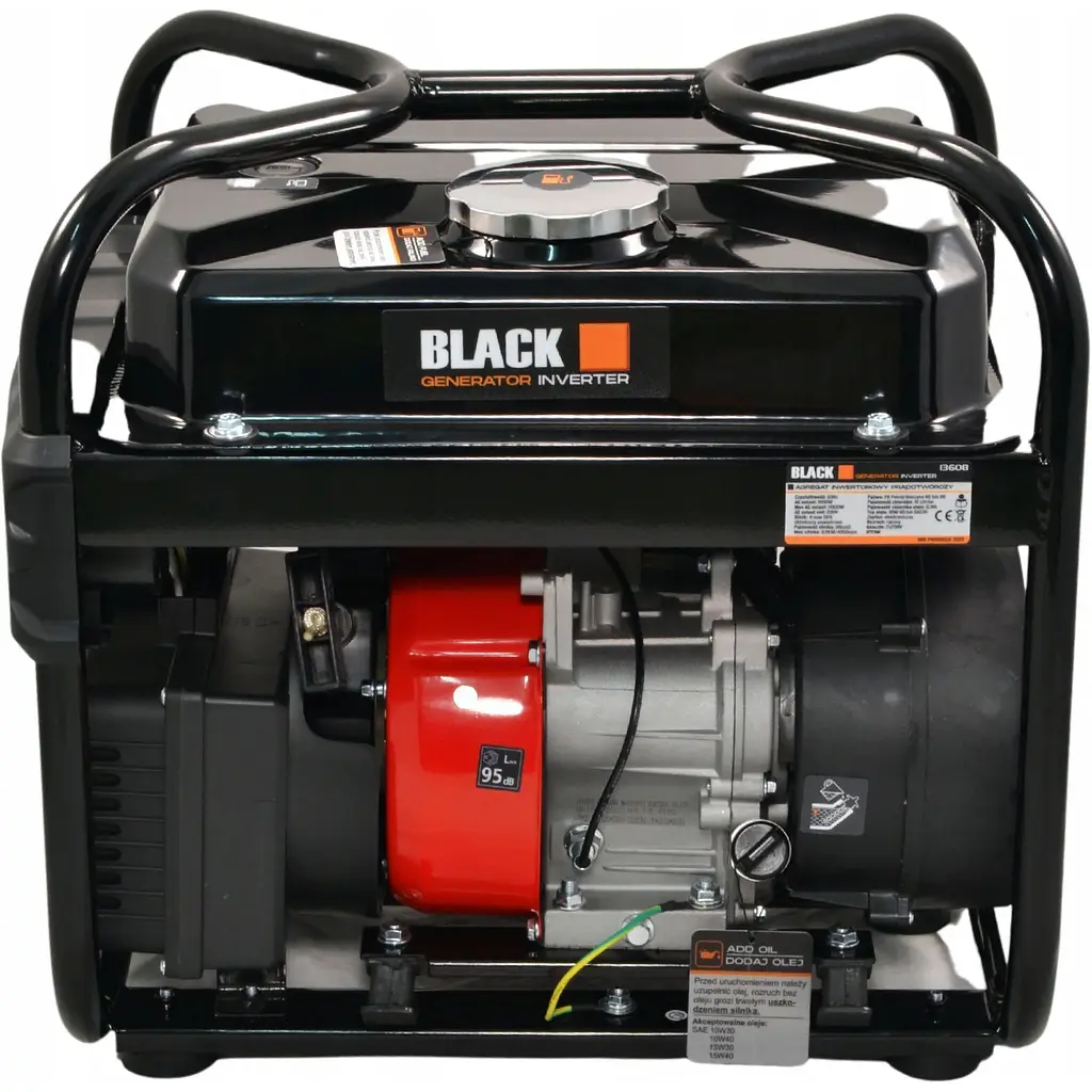 Інверторний бензиновий генератор Black 230V 2.7HP 2000W (13608) [160476] - фото 5
