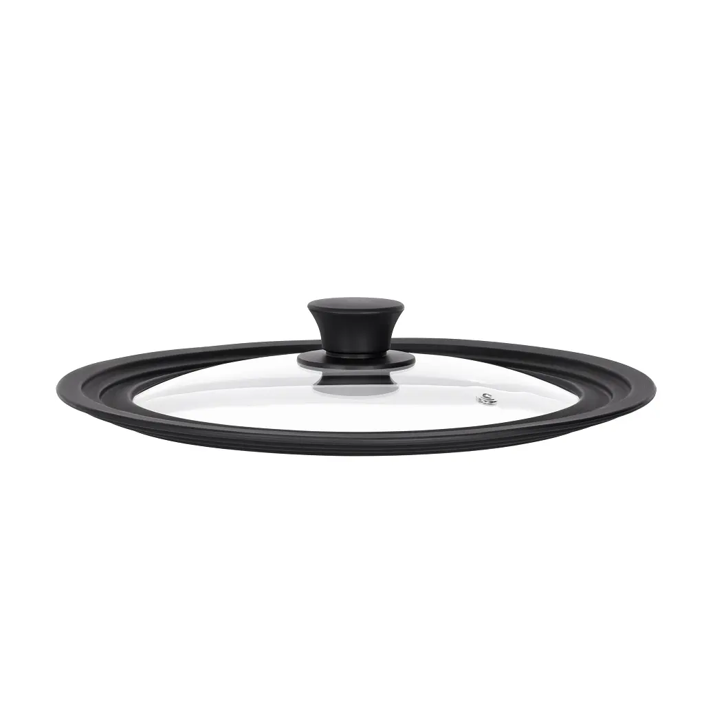 Кришка для посуду Ardesto Black Mars Smart 24/26/28 см (AR2428UL)