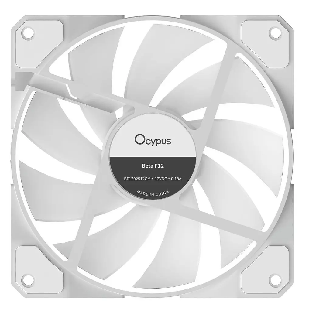 Вентилятор Ocypus BETA F12 WH 120MM ARGB (BETA-F12-WH1AM00X-GL) - фото 5