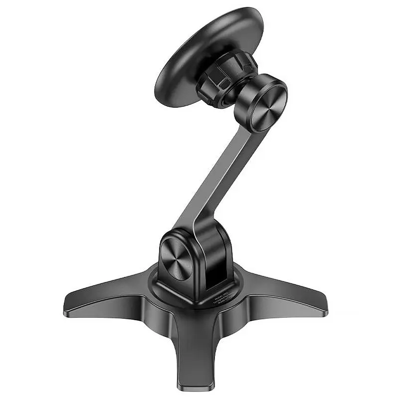 Магнитный держатель для телефона Hoco HD2 Joy ring Black - фото 3