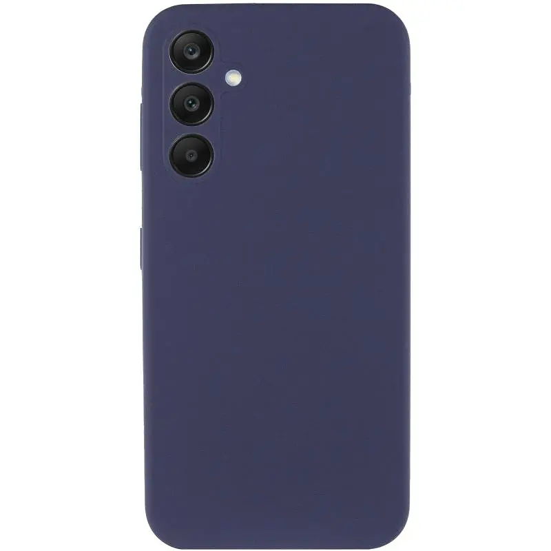 Чохол TPU GETMAN Liquid Silk Full Camera для Samsung Galaxy S26+ Синій / Midnight Blue - фото 2