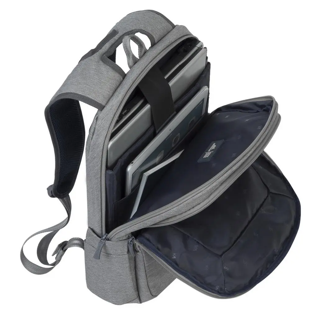 Рюкзак для ноутбука RivaCase 15.6" 7760 Grey (7760Grey) - фото 4