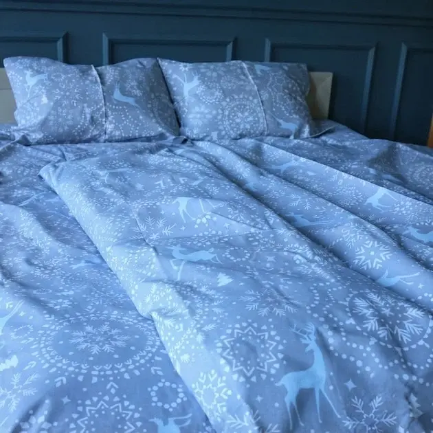 Підковдра MirSon Ranforce Elite Snow Poetry 160 x 220 см (2200013528296) - фото 3