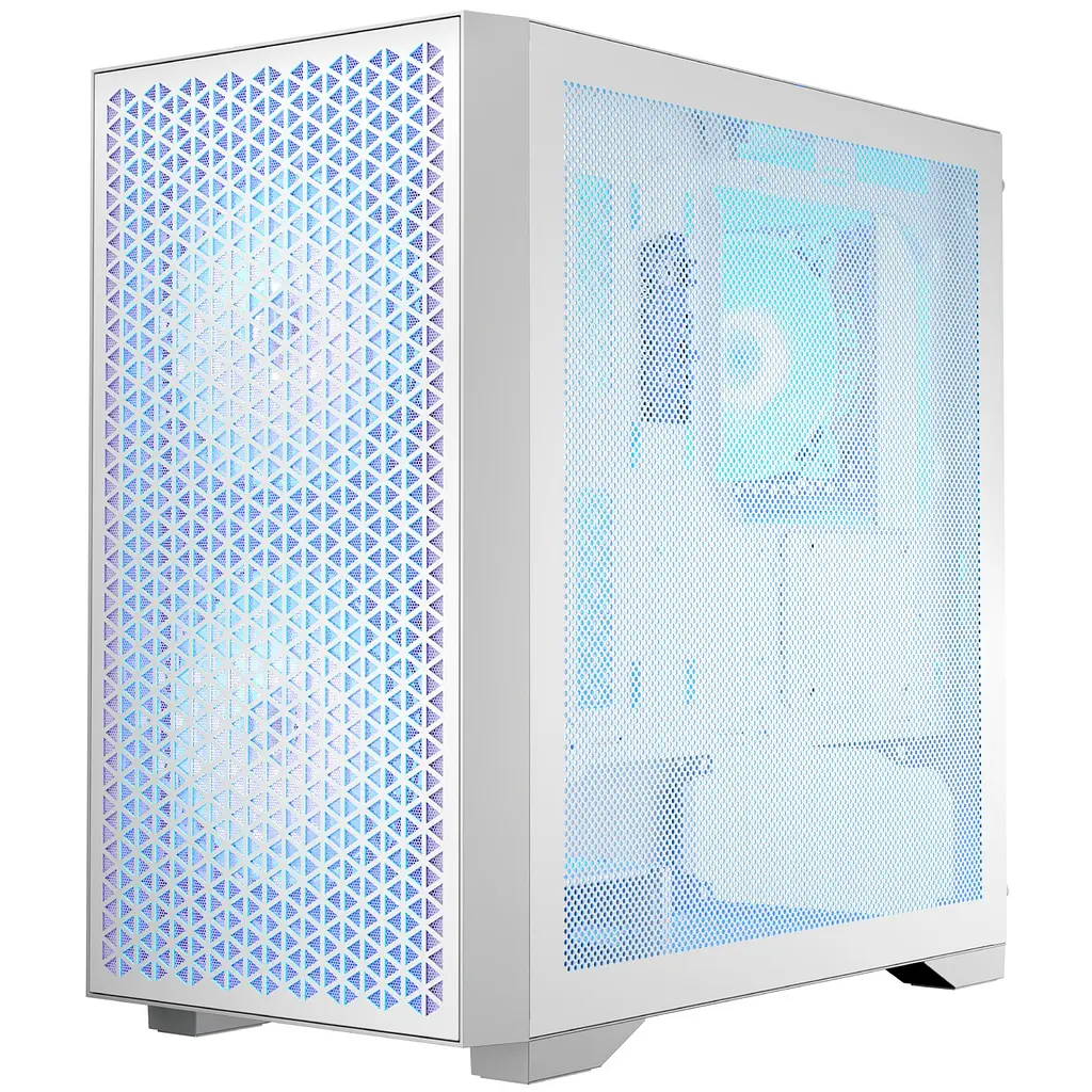 Корпус LogicConcept DART PRO ARGB MINI БІЛИЙ MESH fans 3x120mm без Блок живлення mATX - фото 2