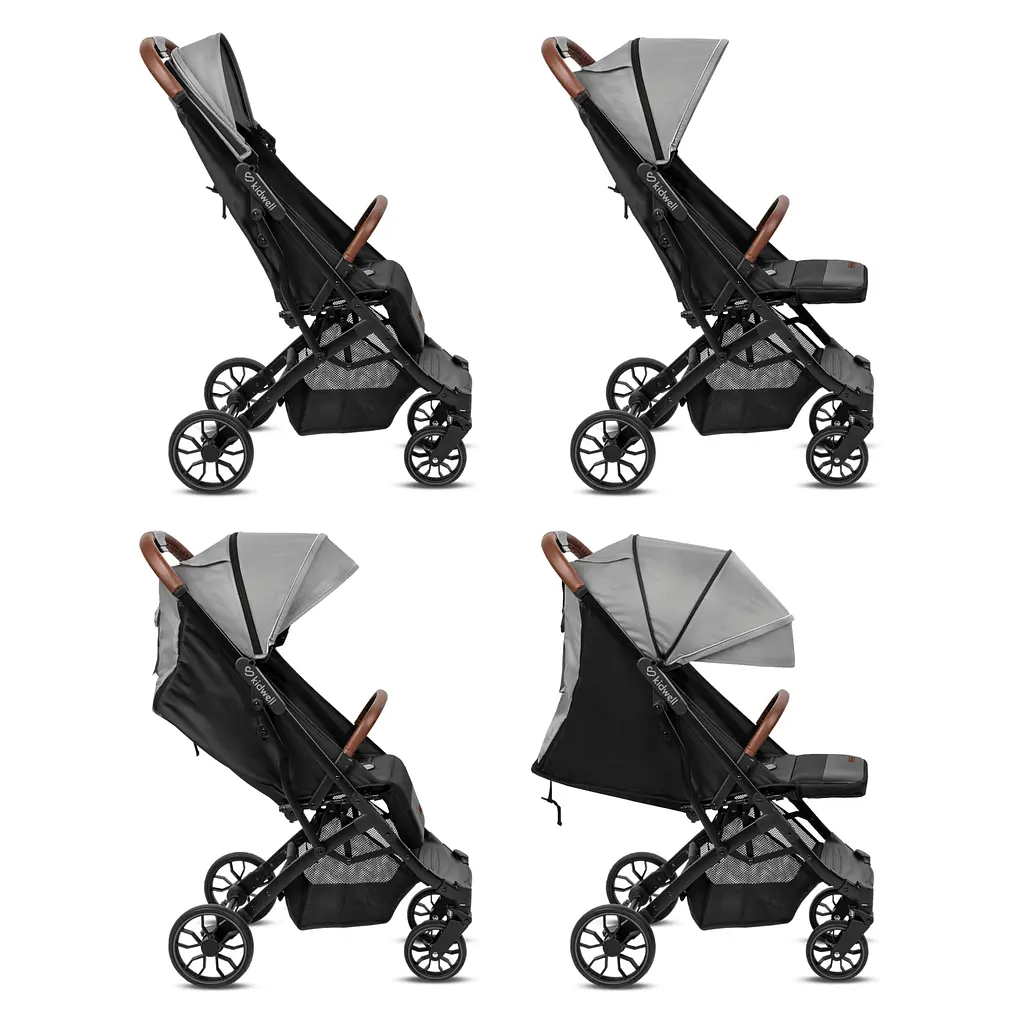 Прогулянкова коляска Kidwell Colmer Cool Grey - фото 10