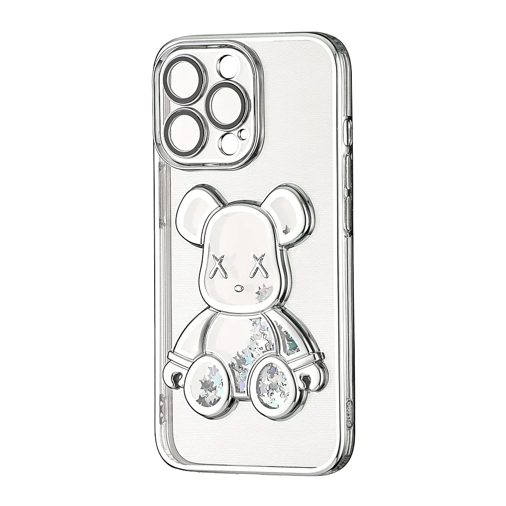 Чохол Shining Bear Case iPhone 13 Pro Silver