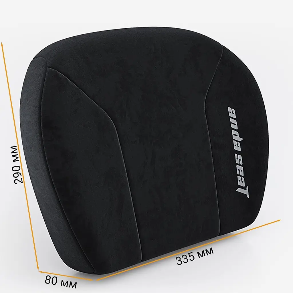Поперекова подушка для крісла Anda Seat Novis Lumbar Pillow Black Size L - фото 4