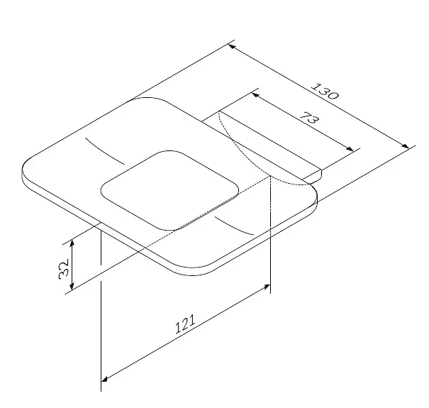 Стеклянная мыльница с настенным держателем AM.PM Inspire 2.0 A50A34200 - фото 8