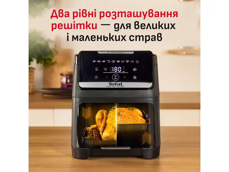 Мультипіч (аерофритюрниця) Tefal Easy Fry Silence EY846HE0 - фото 9