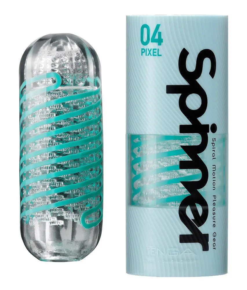 Мастурбатор Tenga Spinner Pixel м'ятний - фото 2