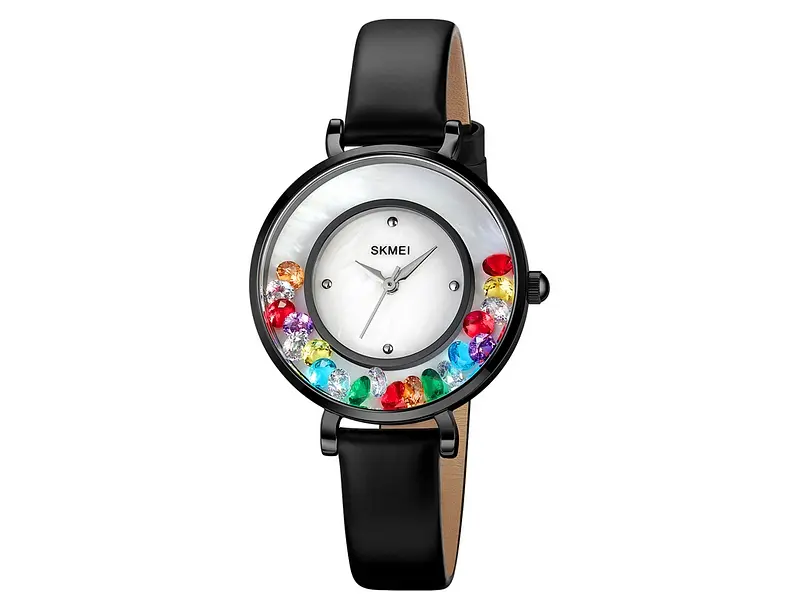 Жіночий наручний годинник 2041BK Black Skmei acs0030367 - фото 2