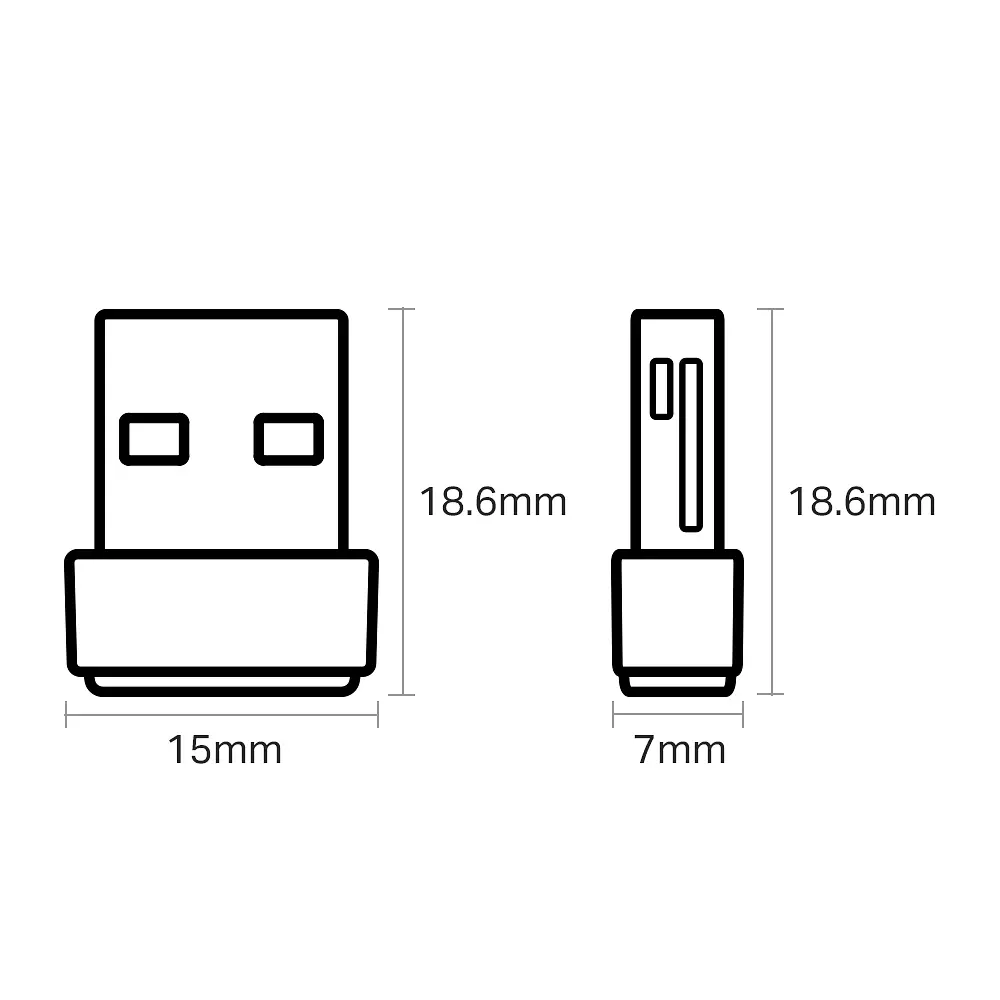Адаптер WiFi Archer T2U nano AC600, USB TP-Link teh0017384 - фото 5