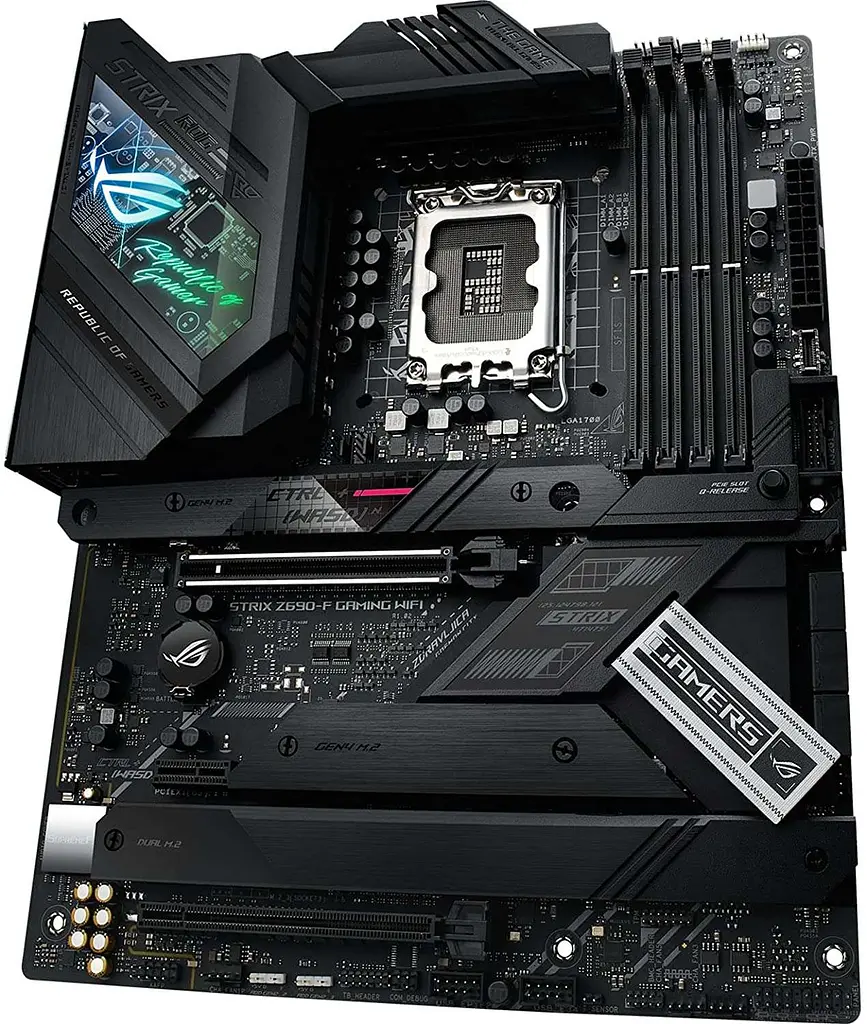 Материнська плата ASUS ROG STRIX Z690-F GAMING WIFI (ROG STRIX Z690-F GAMING WIFI) (Socket 1700, Intel Z690, ATX) Б/в - фото 4
