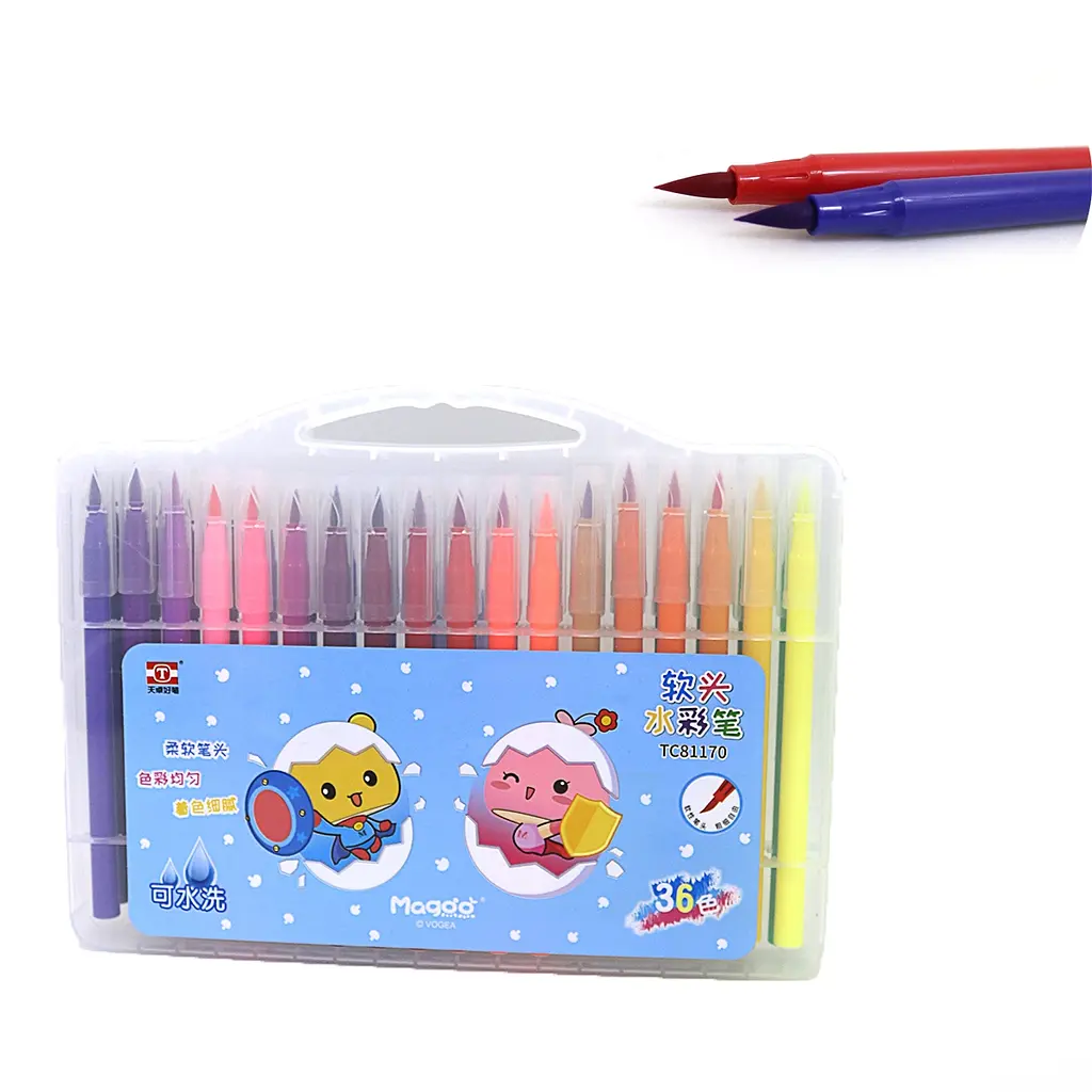 Набор фломастеров-кистей A-Toys 36 шт., 81170TC-36 - фото 2