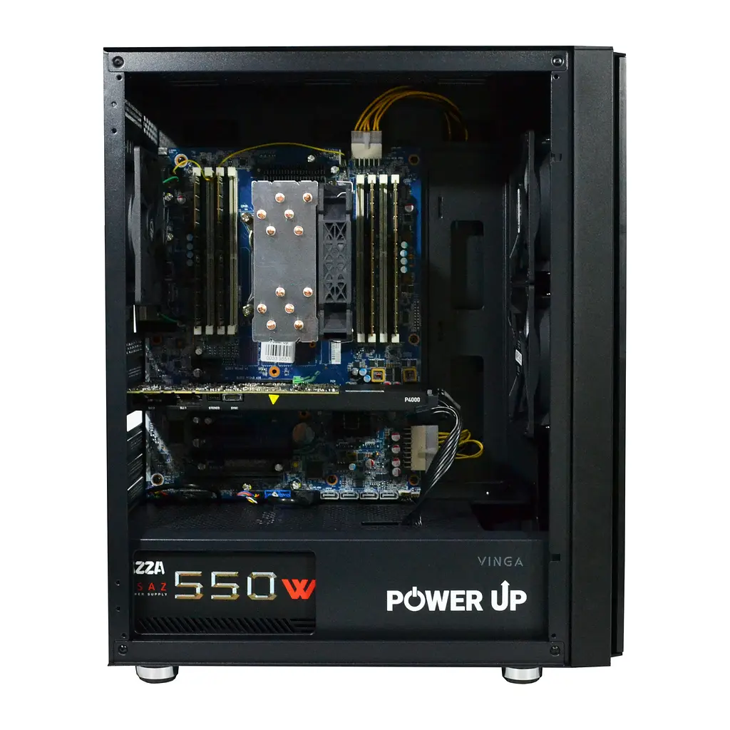 Робоча станція Power Up #299 Xeon E5 2673 v4/32 GB/SSD 512 Gb/NVIDIA Quadro P4000 8 Gb - фото 2