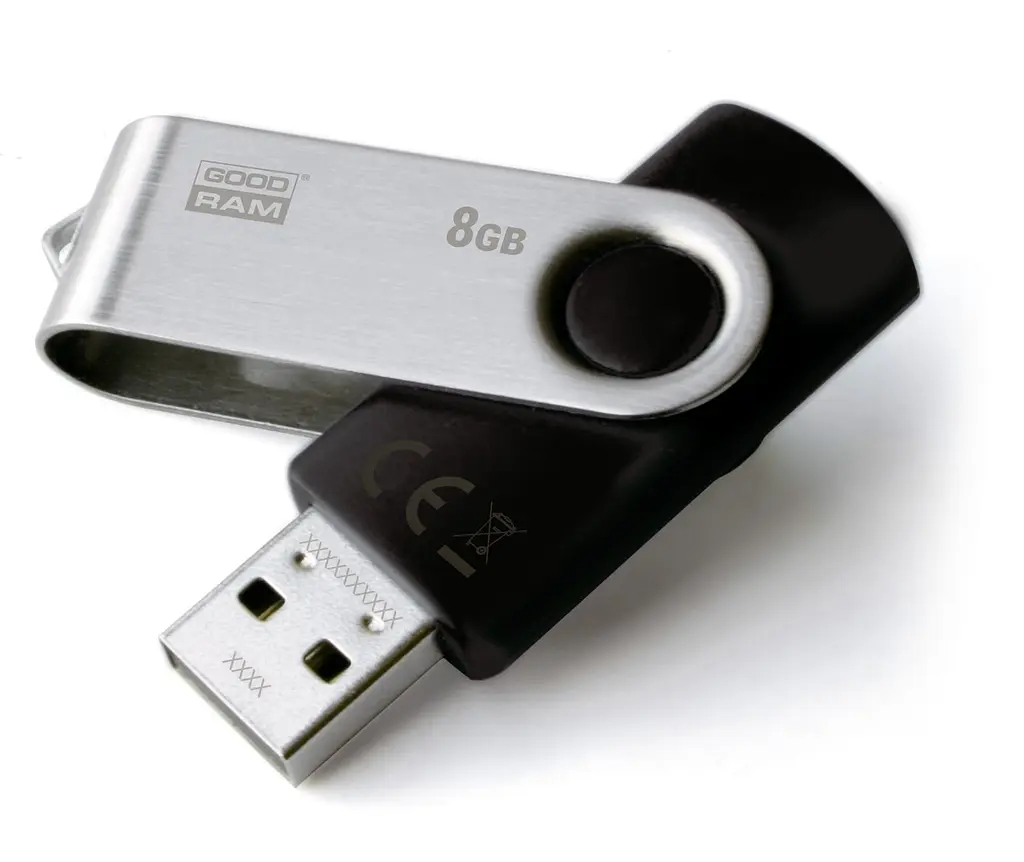 Флеш-накопичувач GoodRam 8GB USB 2.0 UTS2 (Twister) Black (UTS2-0080K0R11)