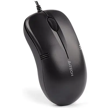 Мышь A4Tech OP-560NUS USB Black - фото 2