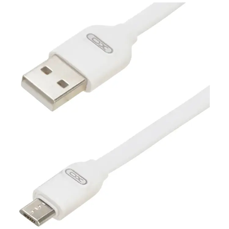 Кабель XO microUSB NB150 2.4A/1m White