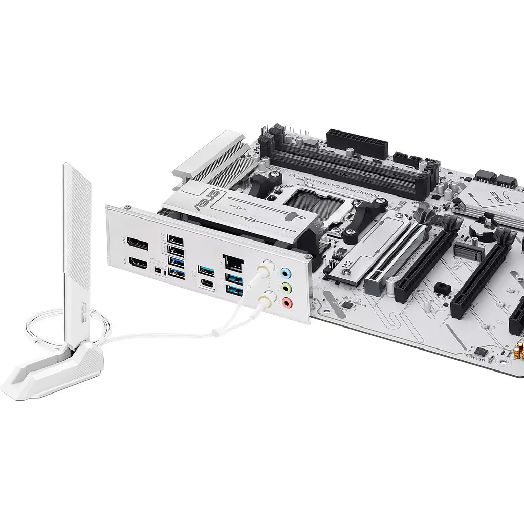 Материнська плата Asus B650E MAX Gaming WIFI White (90MB1M00-M0EAY0) [147079] - фото 6