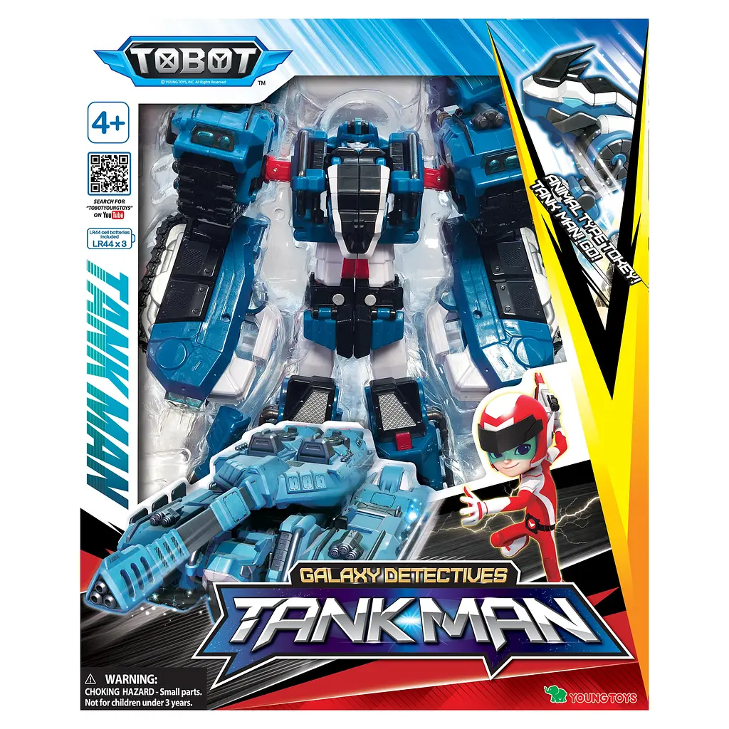 Игрушка трансформер Tobot Детективы Галактики Танкмен (301092) - фото 5