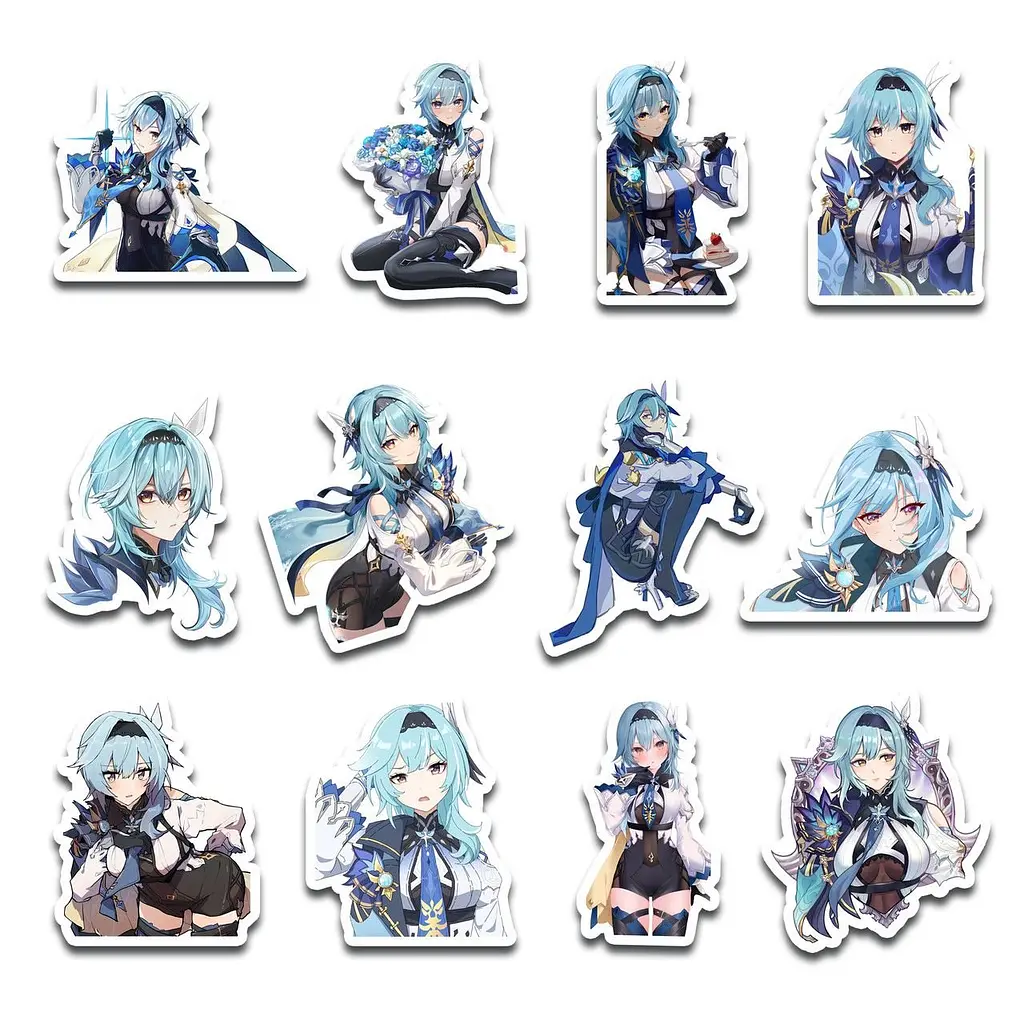 Стикерпак GeekLand Genshin Impact Eola 45 штук (SP WD EL 01) - фото 3