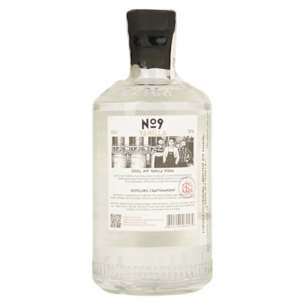 Горілка Distil №9 Vanilla 38%, 0.5 л - фото 2